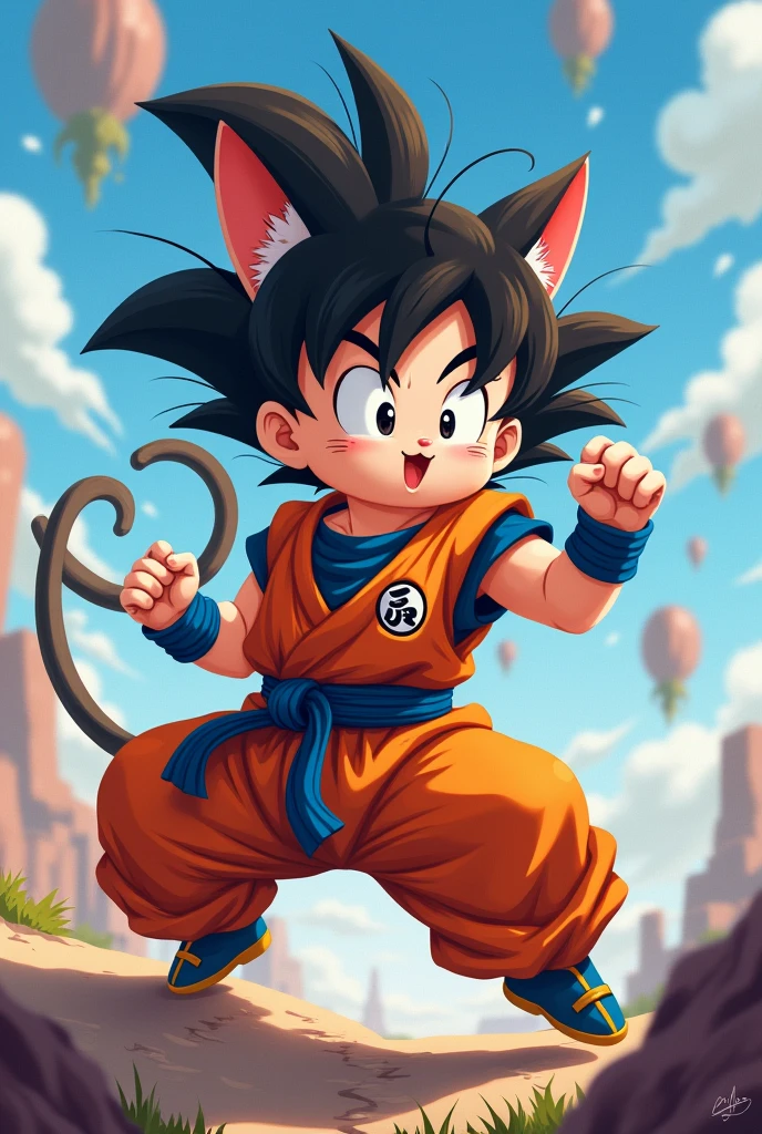 Goku cat