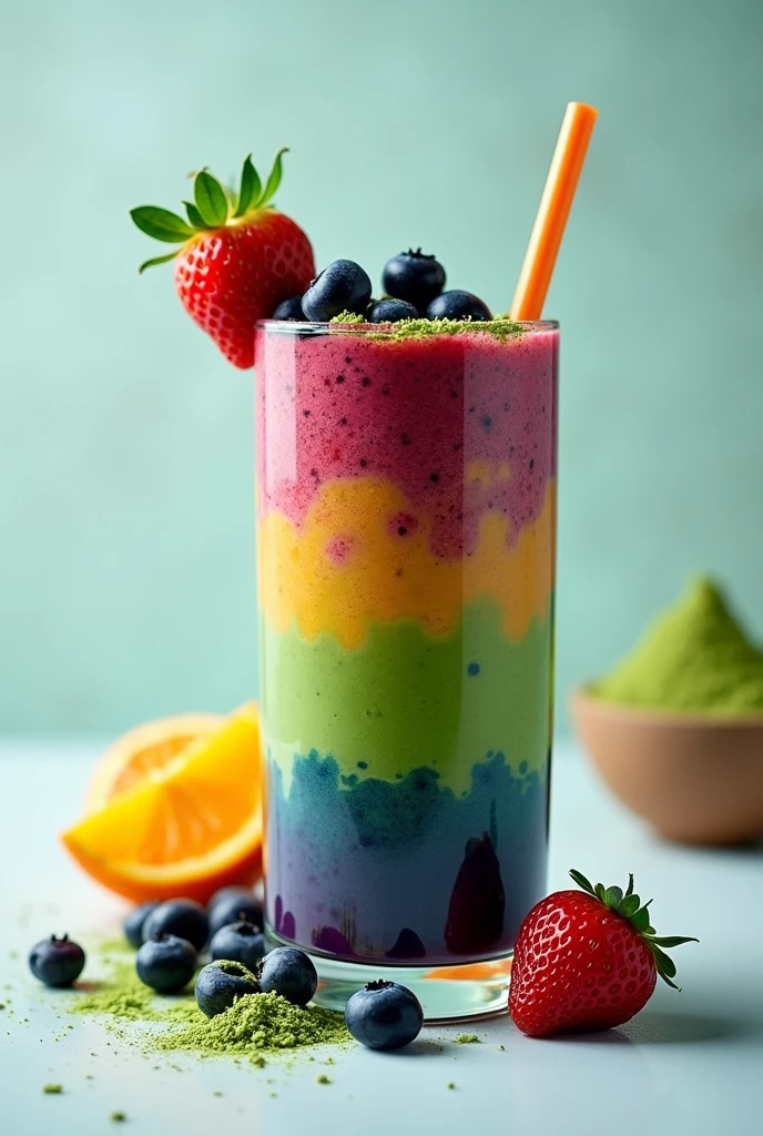 splash smoothie blue berry macha stawberry orange