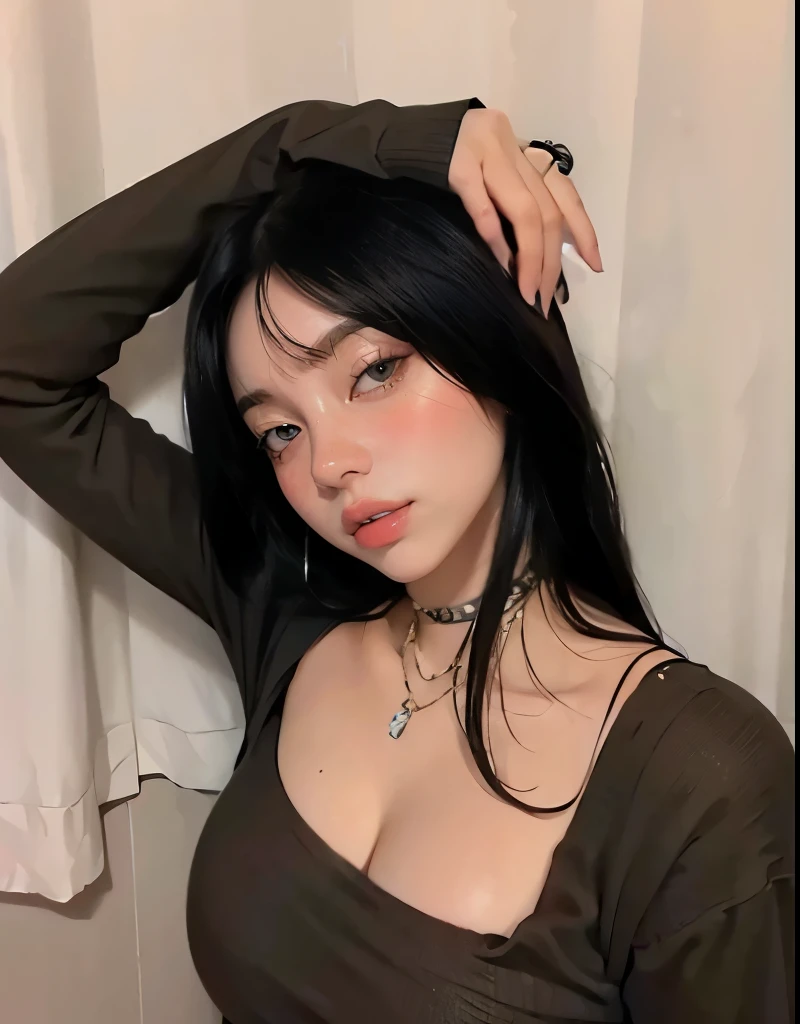 Jenni Blackpink HD with cute lips and huge breasts