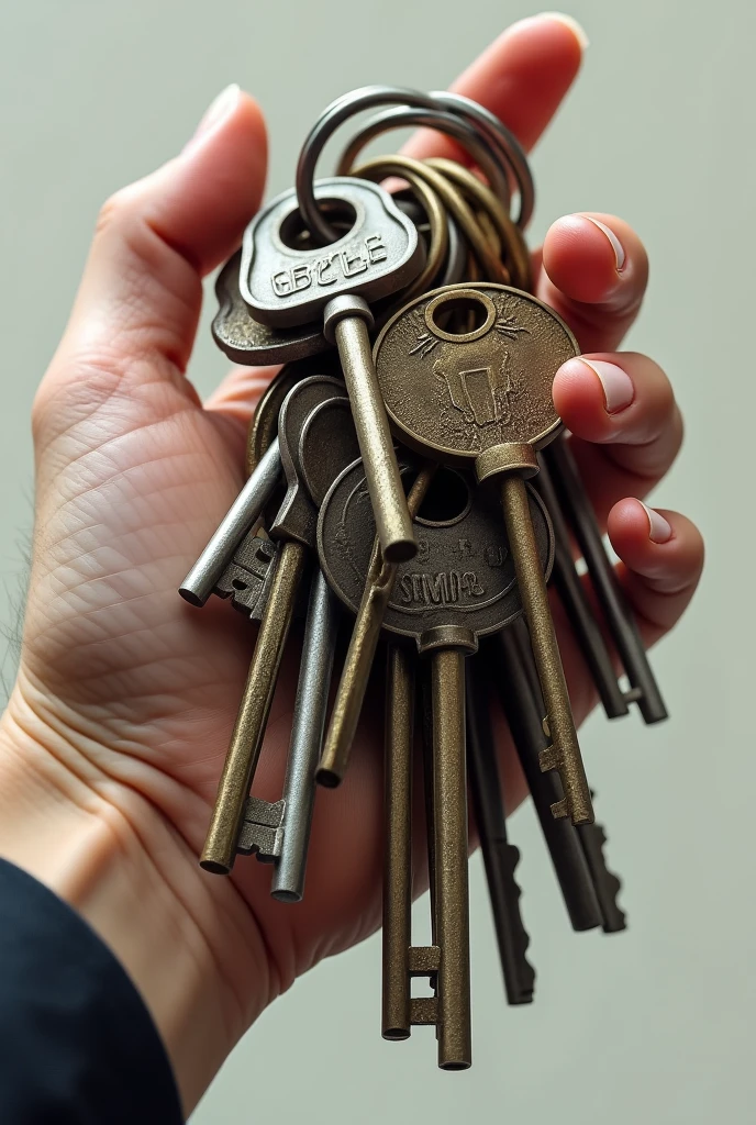 Lot of key on hand

