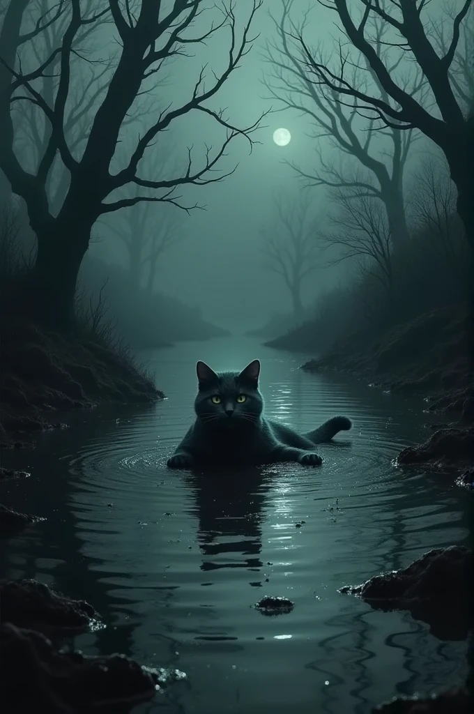 Bog kill cat