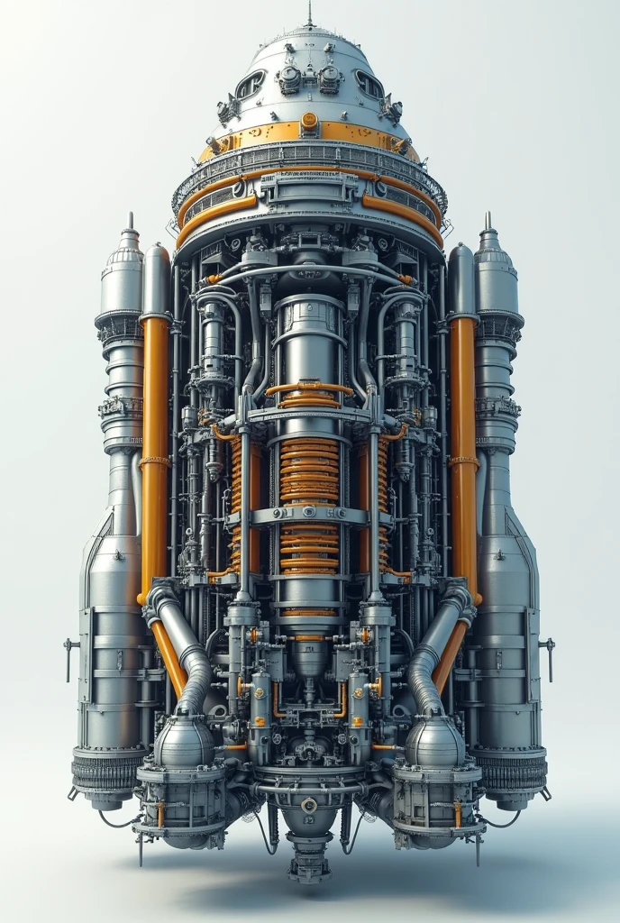 An image of internal machine rocket engine