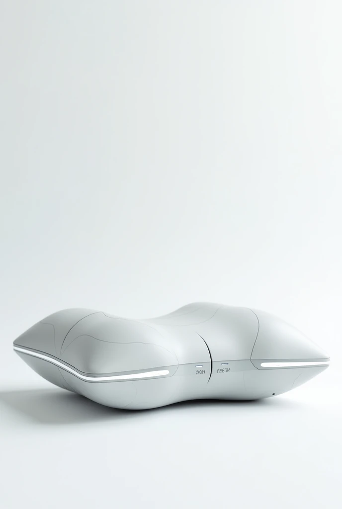Futuristic pillow,
White background,Please do not draw people
