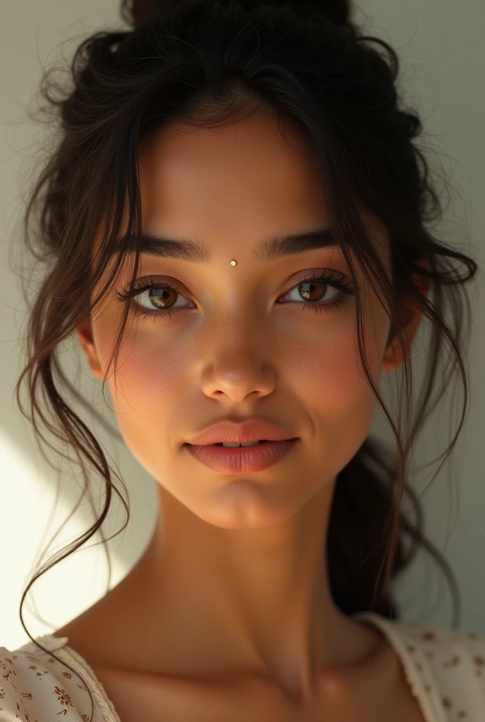 India girl beautiful face
