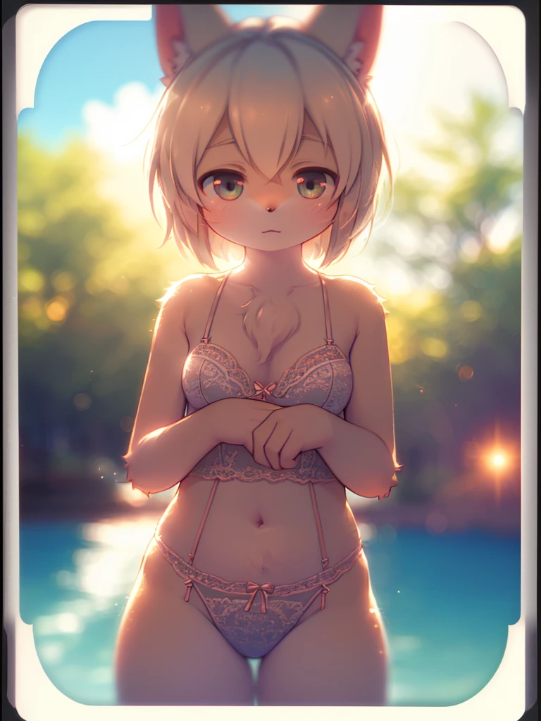 (Sumilux f1.4 36mm , Polaroid , low Latitude old color negative film , cross process , (bokeh), Long exposure , blur , flare, chromatic aberration , (soft focus), (Shallow focus) , soft glow , Maximum aperture, low Key , Transparent depiction , Tyndall) , Virgin-killing lingerie