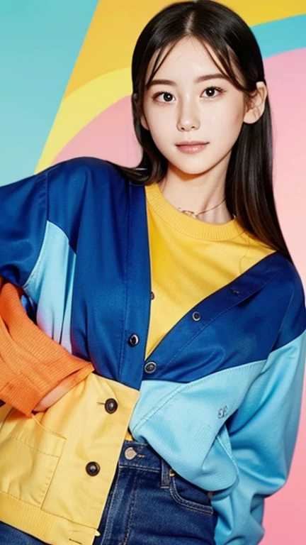 High resolution welfare illustrations、It represents the positive energy of forward-thinking young people who are working hard towards a new era.. The colors are vivid, Creativity is perfect, And your imagination is limitless, people々Be optimistic、Filled with hope.