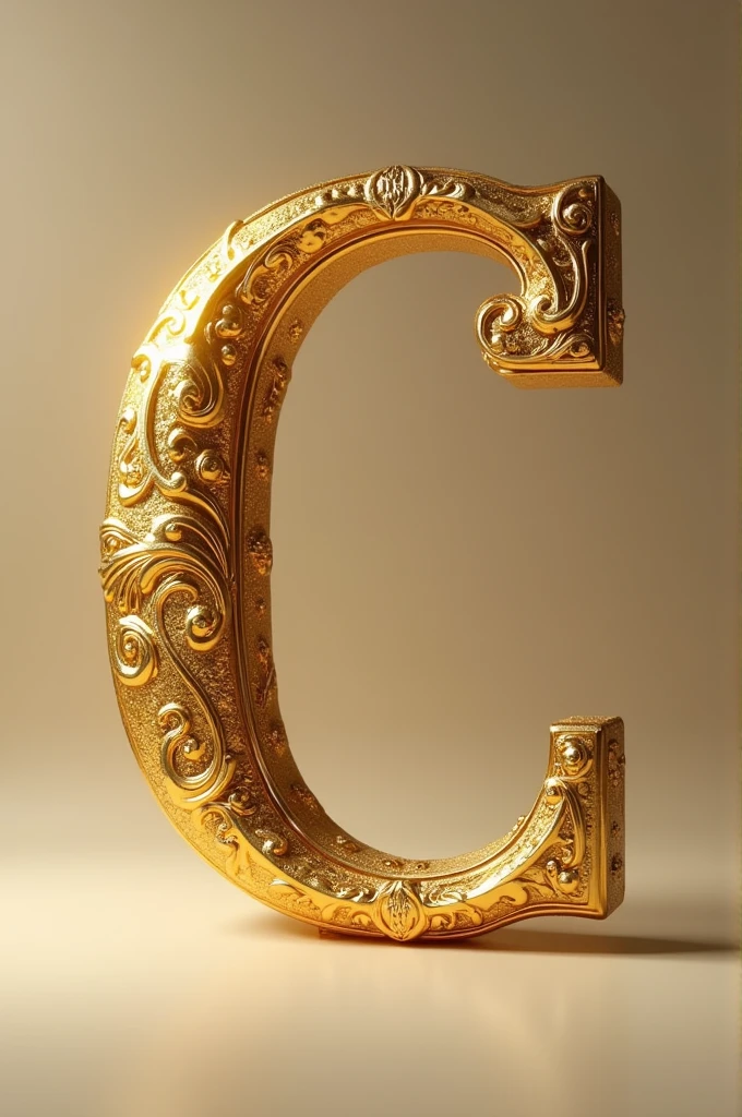 make a picture of a golden C