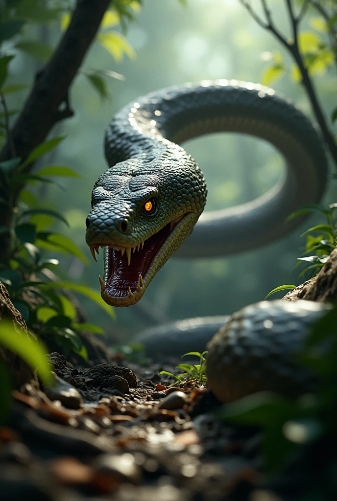 snake attack