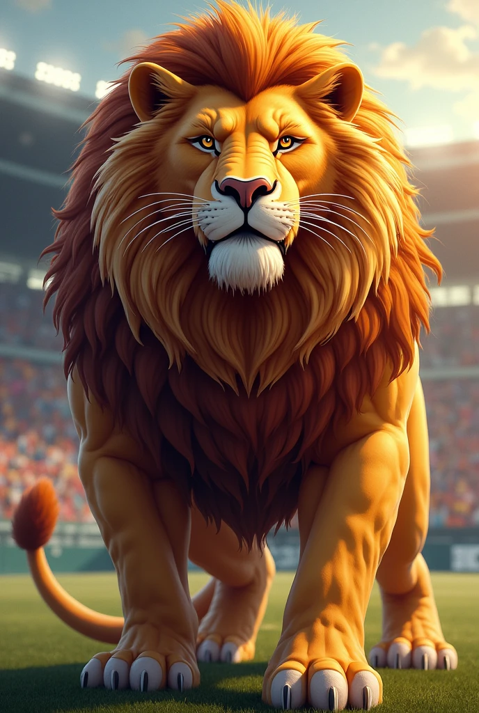Lion mascot