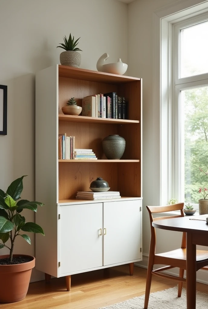 Formica bookcase 1960