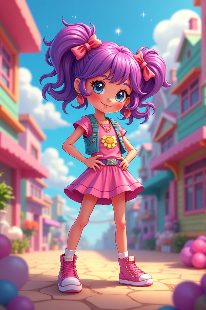 Polly Pocket in 1990s anime version