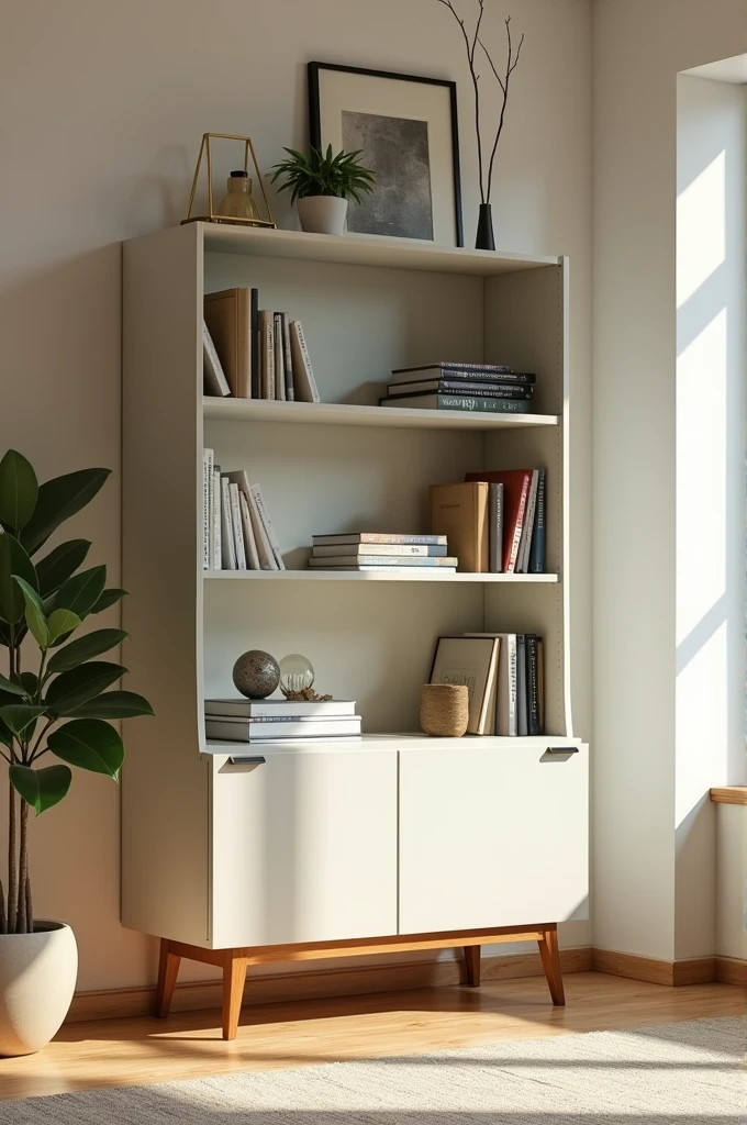 Formica bookcase 1960