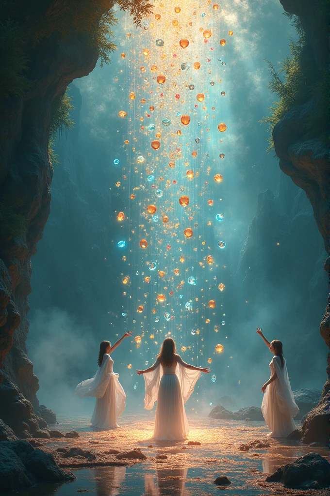 Rain of jewels