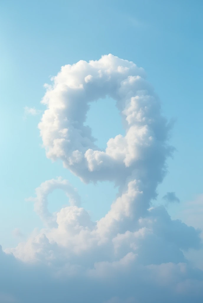 A sky photo with clouds, THE CLOUDS NUST LOOK LIKE 910, AND MAKE SURE THE 10 LOOK SMALLER THEN THE 9