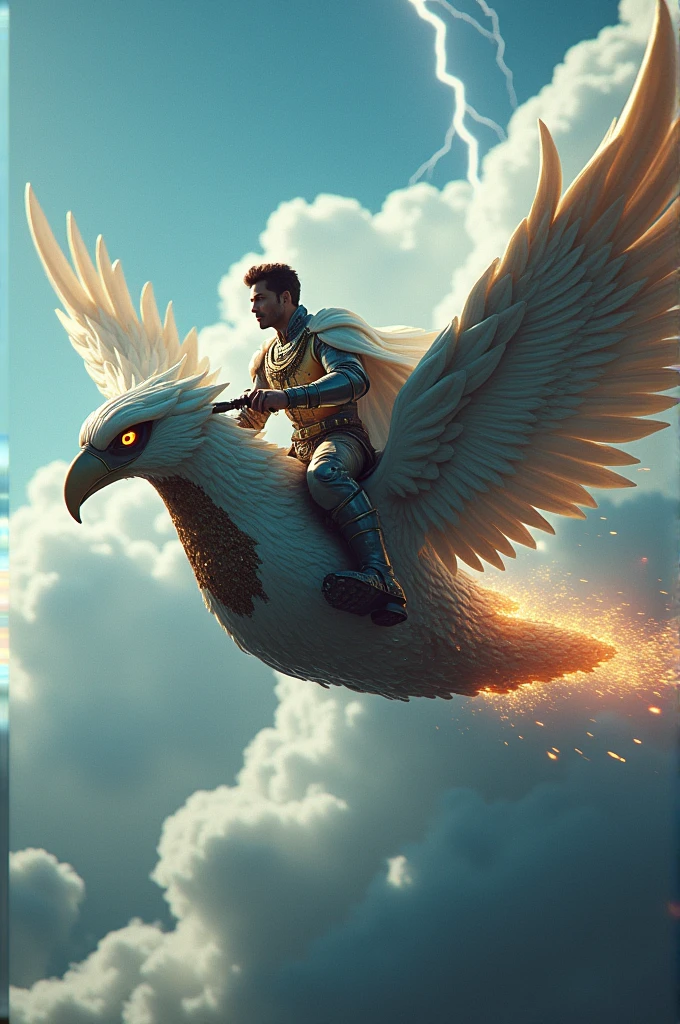 Prince name thunderbird bike in air