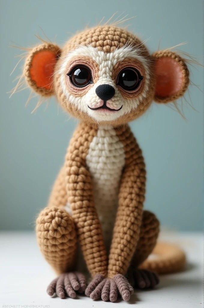 Crochet marmoset monkey 