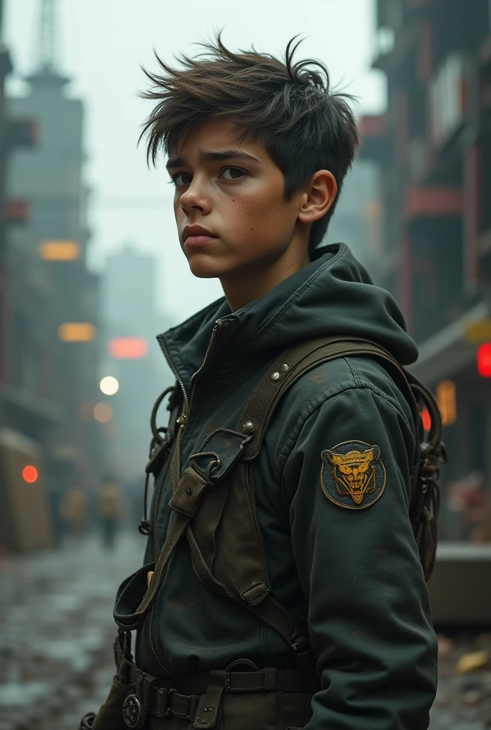 boy with responsibility