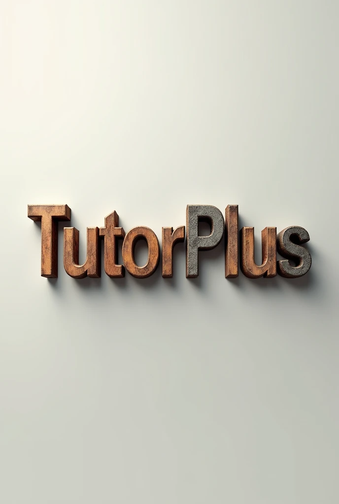 Make logo using tutorplus, unique and, realistic