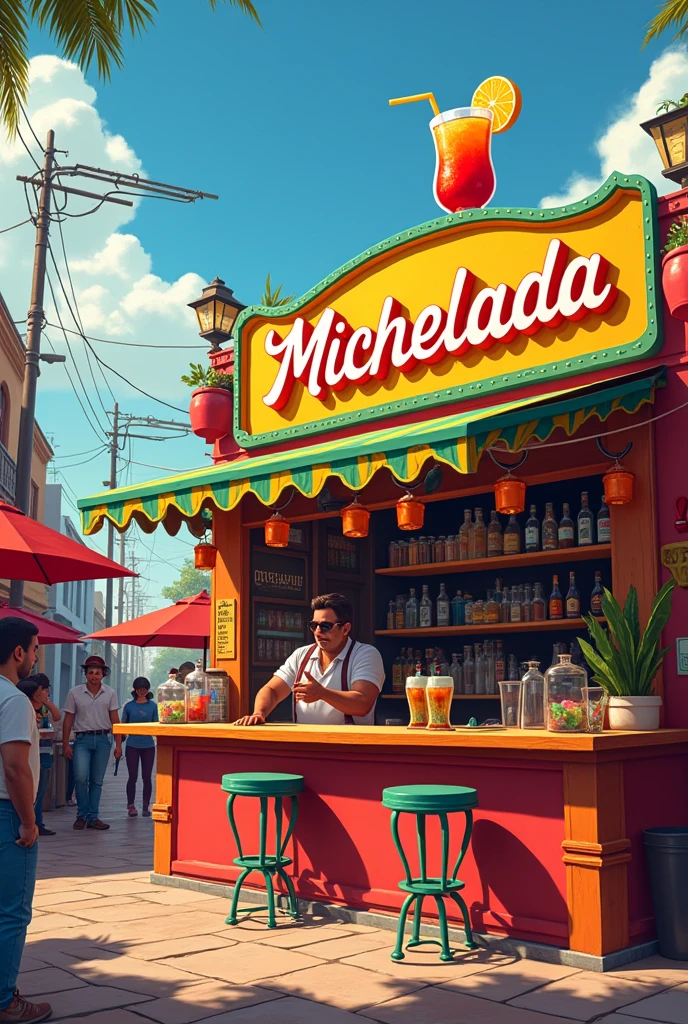 Michelada stand