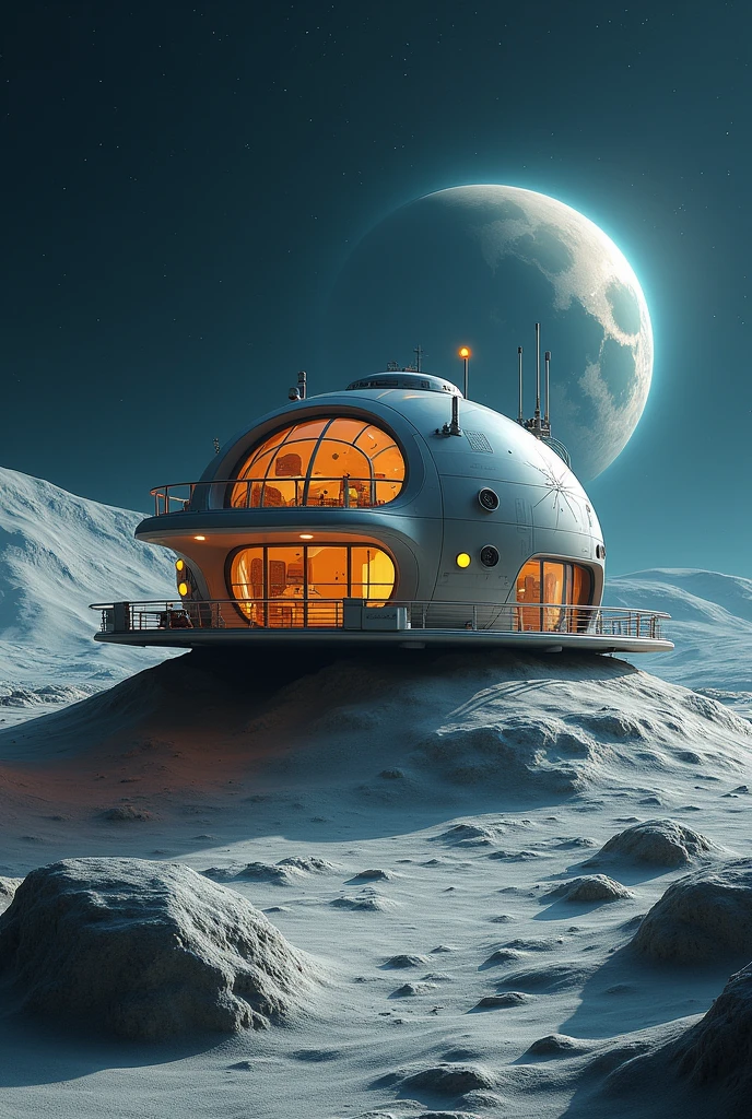 A house in the moon