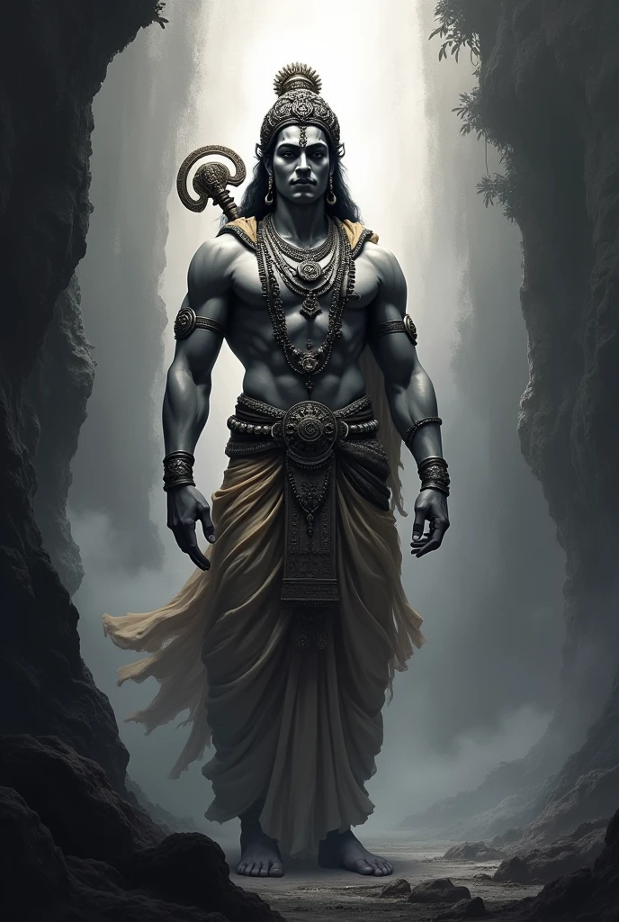 Shree ram  on dark and whiret

