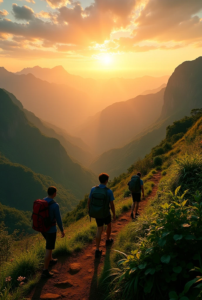 Philippines Nature Mountain trekking sunrise or sunsets