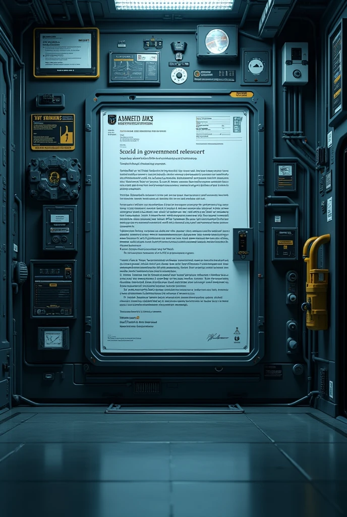 Sensitive document images and heavy security]