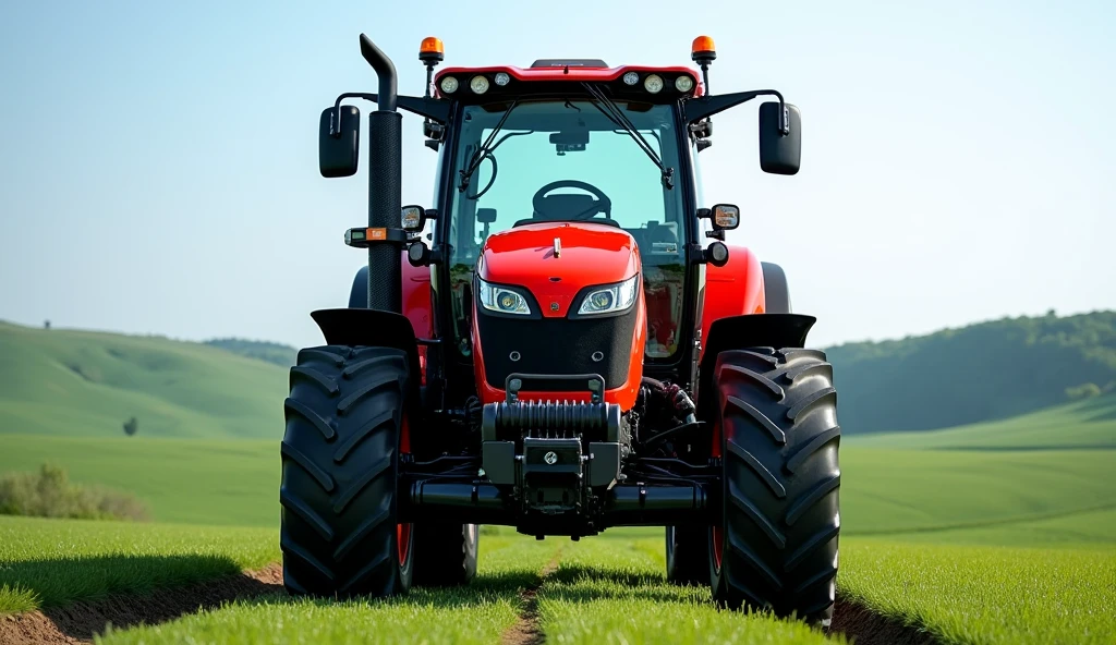 Kubota M7001 Series Tractors front side view