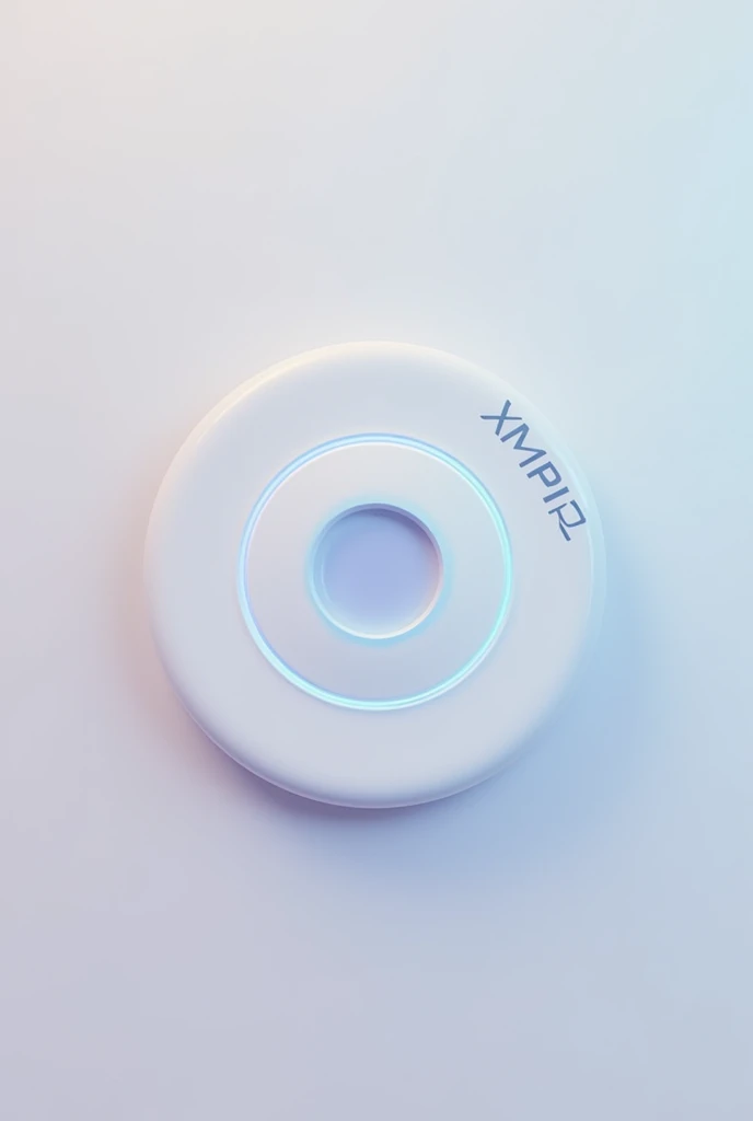 Give me the image of a logo of a company that is dedicated to the creation of a biomedical device that is responsible for alerting about a person&#39;s body temperature during sleep.. with the name TempXpert on the edge of the logo. a minimalist logo, with a circular design and a pastel background color