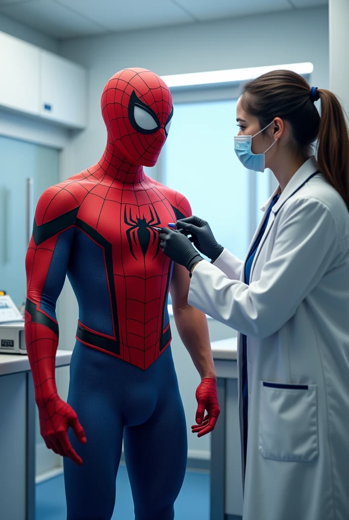 They are vaccinating Spider-Man