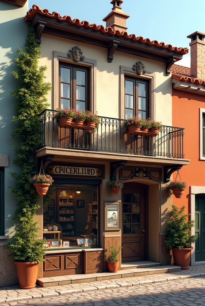Generale pod home in Italian style. Realistic photo.