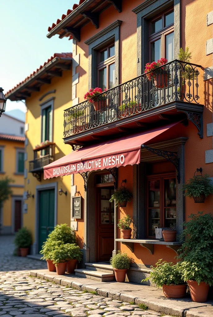 Generale pod home in Italian style. Realistic photo.