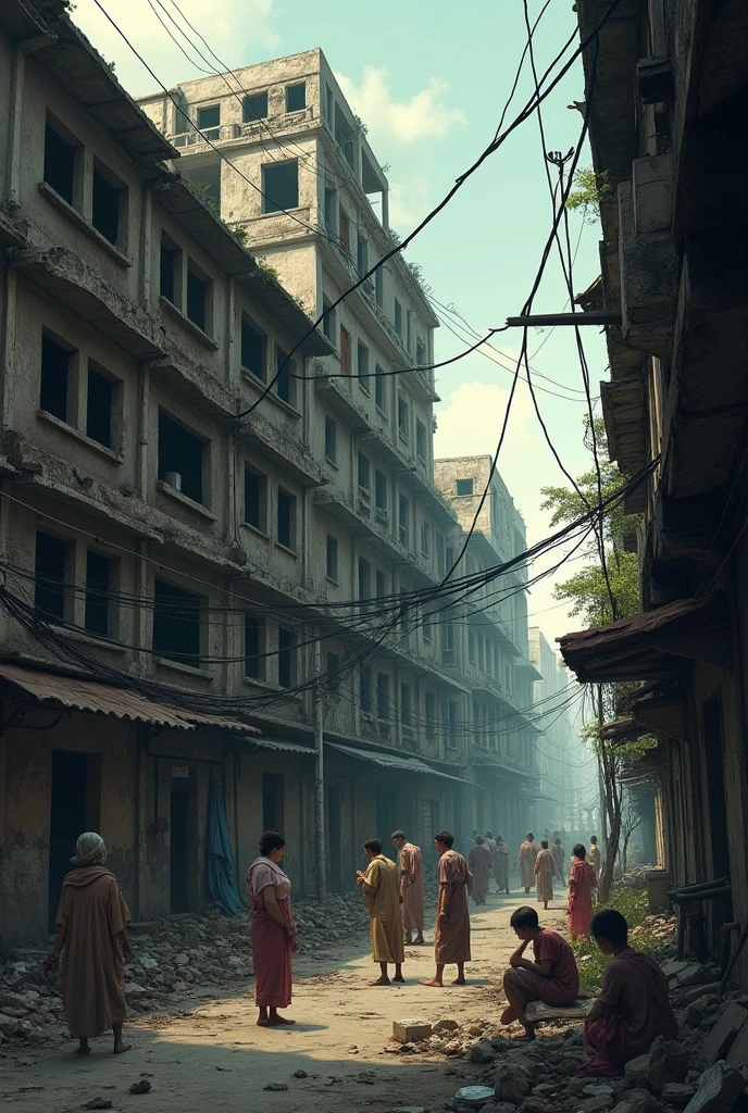 A building that are very poor people 