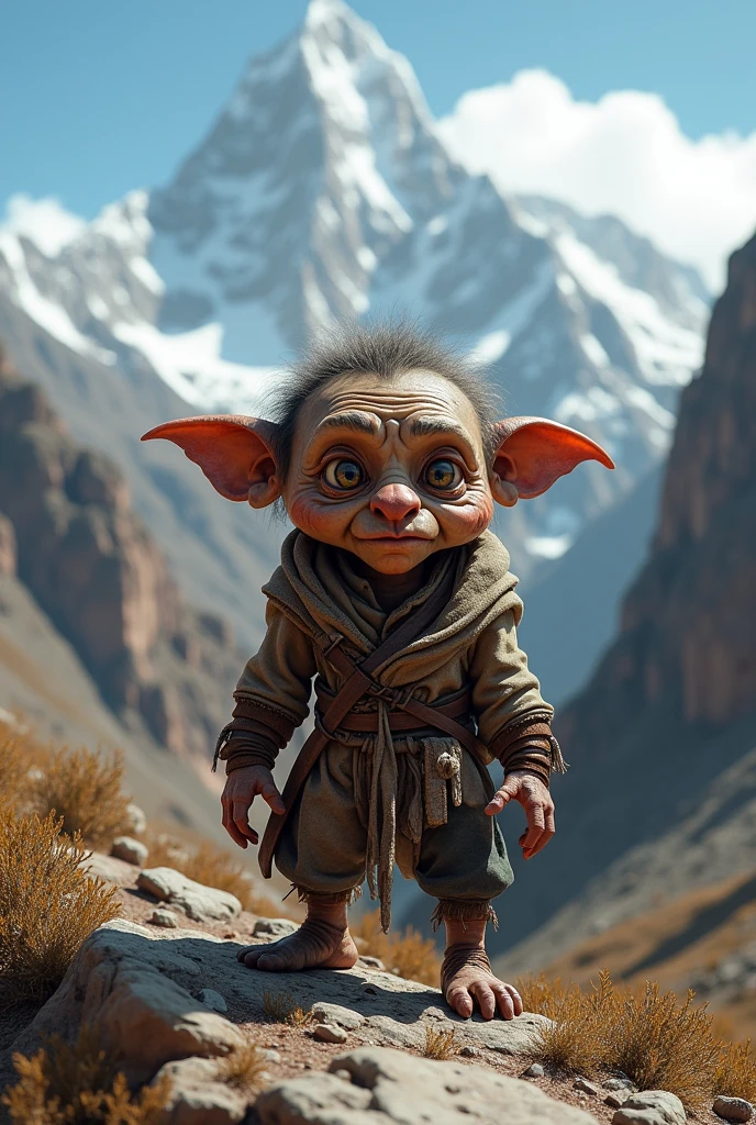 GOBLIN, LITTLE MAN FROM THE PERUVIAN MOUNTAINS