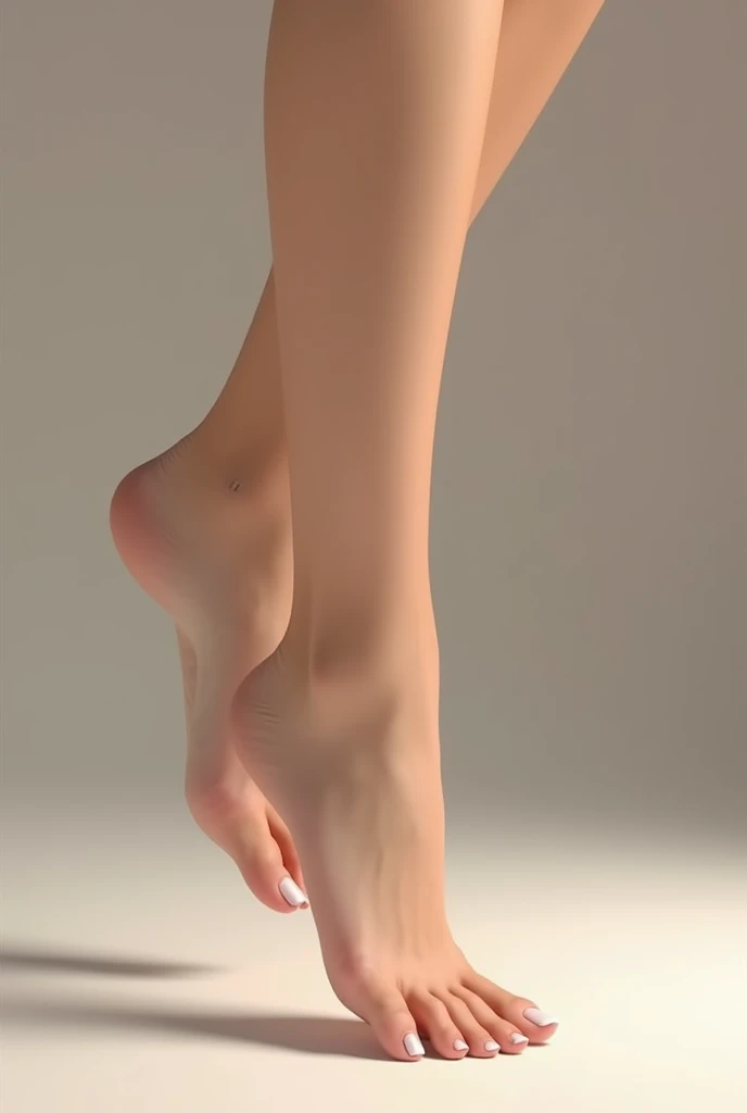 cree moi une photo de pied de femme magnifique realiste