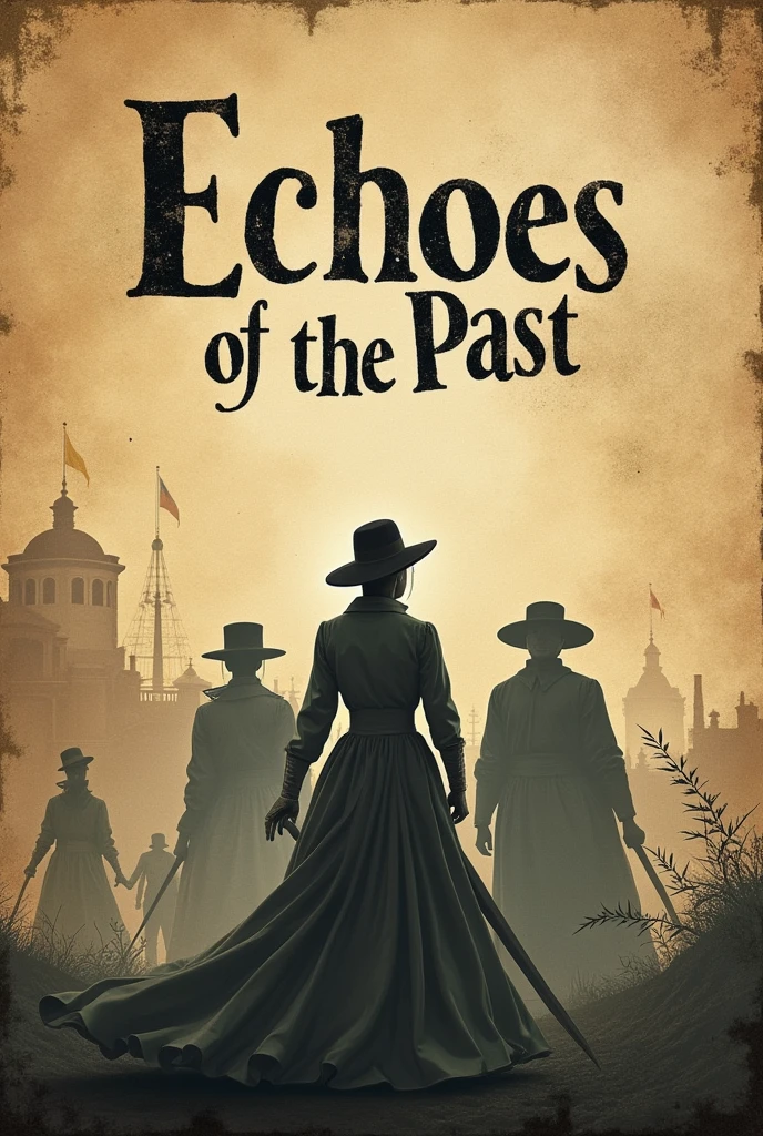 create event poster according to this details
Creating an event graphic post for social media with the theme "ECHOES OF THE PAST" involves capturing the essence of history, nostalgia, and time. Here's a detailed guideline to help you design this post:

1. Concept and Theme
Main Idea: "Echoes of the Past" suggests a reflection or remembrance of history. Your design should evoke a sense of nostalgia, mystery, and timelessness.
Emotion: Aim to invoke feelings of curiosity, reverence, and connection to history. The design should feel classic and slightly enigmatic.
2. Color Palette
Warm Sepia Tones: Use colors reminiscent of aged photographs, such as sepia, faded browns, muted golds, and soft creams.
Muted Neutrals: Incorporate grayish blues, charcoal, and antique white for a vintage feel.
Subtle Accents: Consider hints of deep burgundy or forest green to add depth and contrast.
3. Typography
Classic Fonts: Choose serif fonts like Garamond, Baskerville, or Times New Roman to convey a timeless, historical feel.
Script Fonts: For a touch of elegance, integrate a script font for headlines or key phrases. Ensure it's legible but has a handwritten, antique feel.
Texture and Distress: Add slight distressing or grain to the text to mimic the appearance of old prints or worn manuscripts.
4. Imagery
Vintage Photos: Use old photographs or illustrations that represent the past. Look for images of historical landmarks, old buildings, classic portraits, or vintage artifacts.
Abstract Overlays: Incorporate subtle textures like old paper, film grain, or faded textures over the images to enhance the aged effect.
Silhouettes and Shadows: Include silhouettes of figures from the past or shadowy outlines to create a mysterious, echoing effect.
5. Layout and Composition
Layering: Use layers to create depth, such as placing a faded image in the background with text and additional imagery in the foreground.
Framing and Borders: Frame your images or text with ornate, vintage-style borders or d