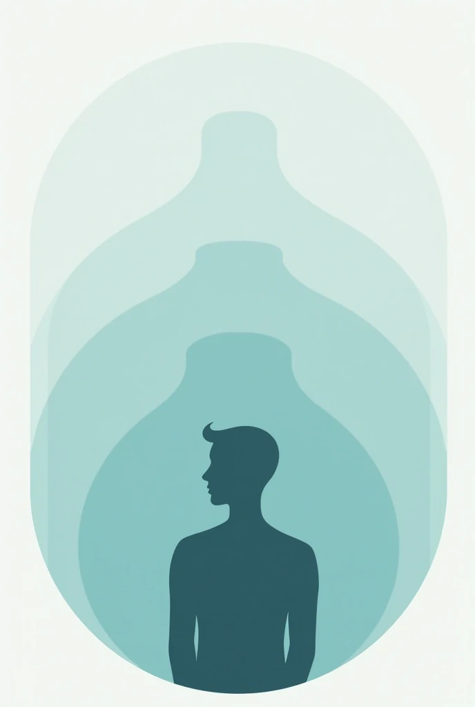 create an icon for psychotherapy with colors #7D9EB9 #265E8F #265E8B
