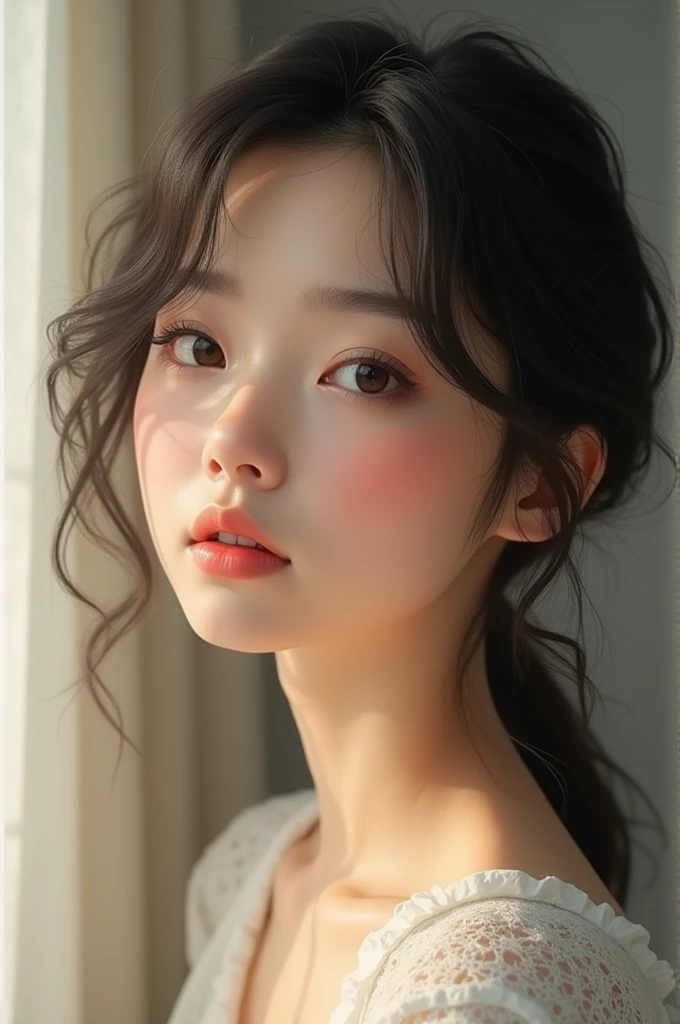 Make a realistic girl