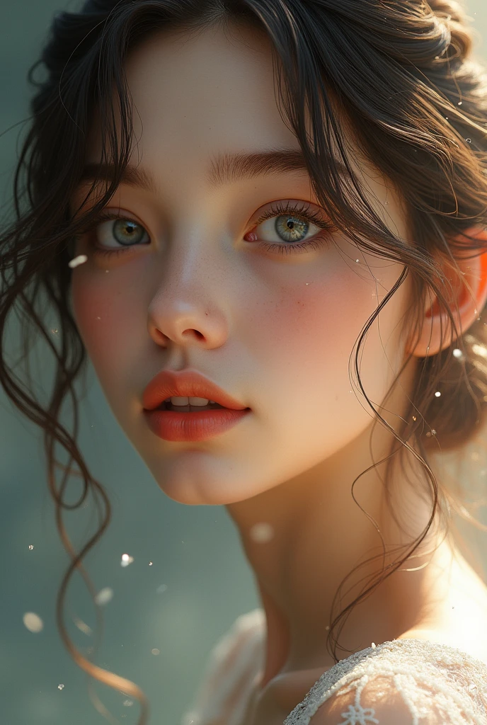 Full valwa of a beautiful girl 
