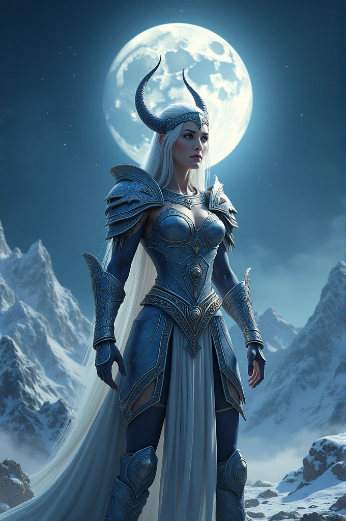 Moon Goddess Battle Armor in Viking Armor
