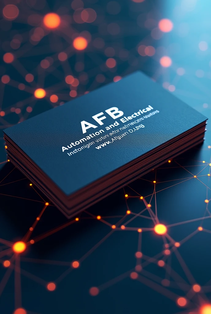 AFB Automation and Electrical Solutions business card front