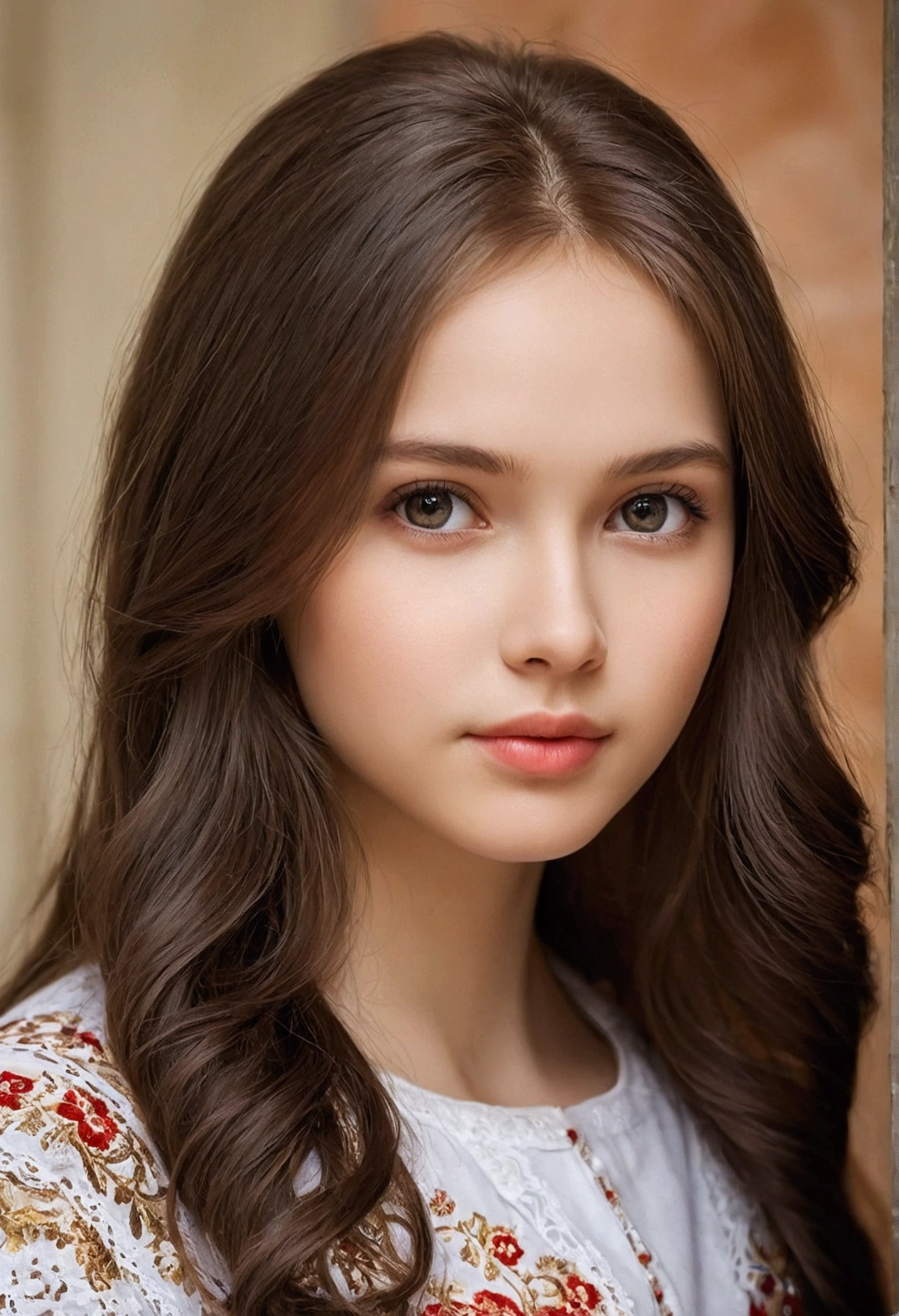 Cute girl and she looks like beutiful woman and 20-24 Russia girl