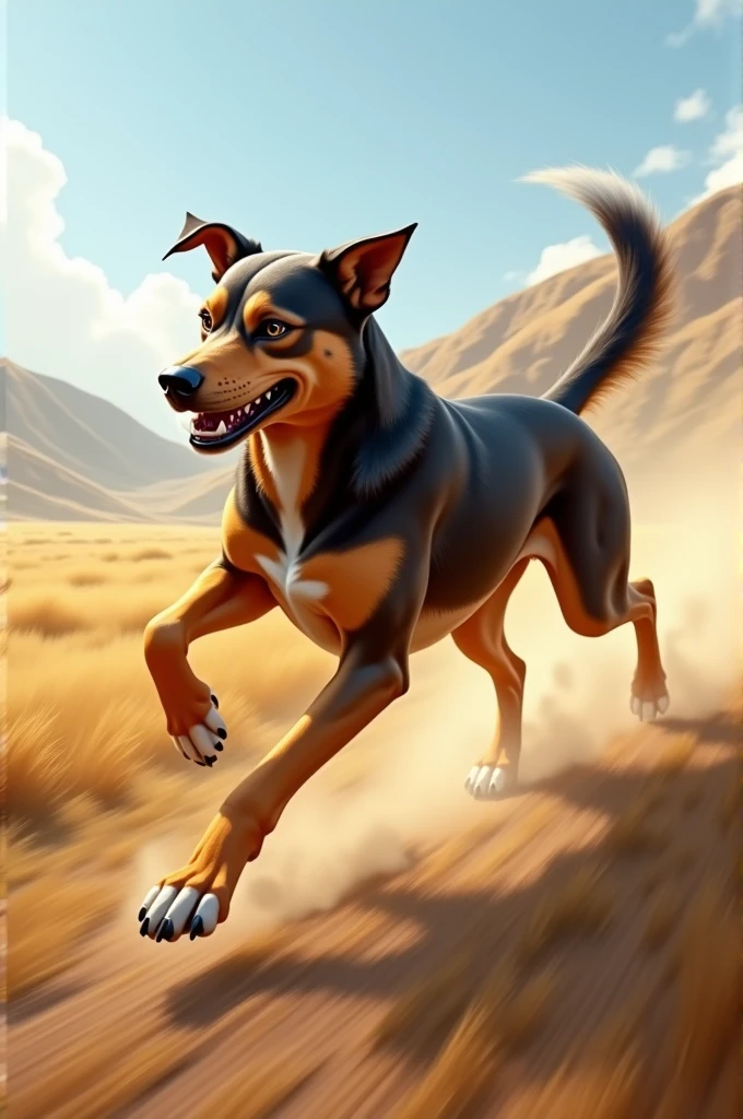 Running dog