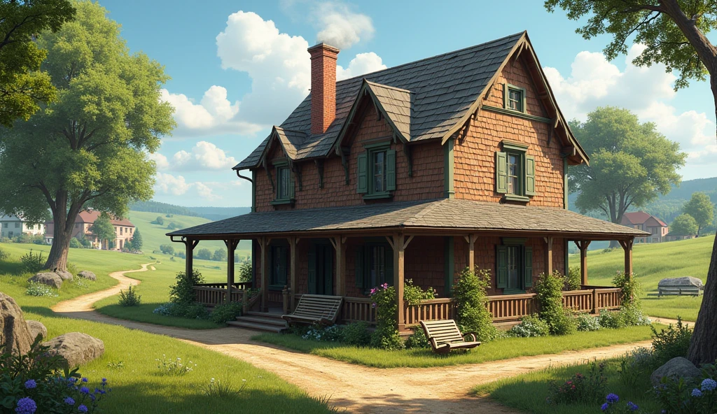 farmhouse image
