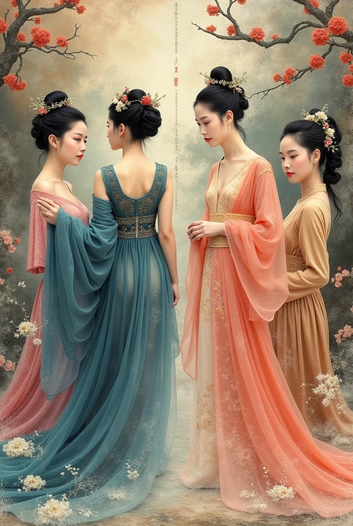 The saying &quot;Huanfeiyanshou&quot; shows that people in different eras have different aesthetic values.