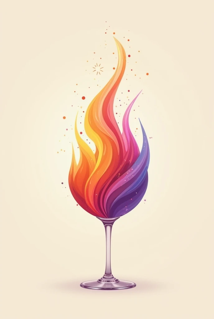 Generate a logo that is base of moods and emotion. Make it vibrant and majestic. Make it simple. Make it professional for business. Make it a beverage vibe