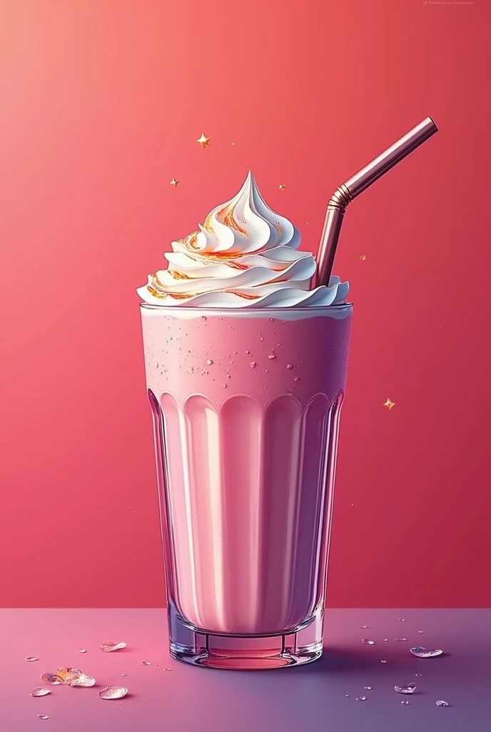 Generate a logo that is base of moods and emotion. Make it vibrant and majestic. Make it simple. Make it professional for business. Make it a beverage vibe. Like a shake