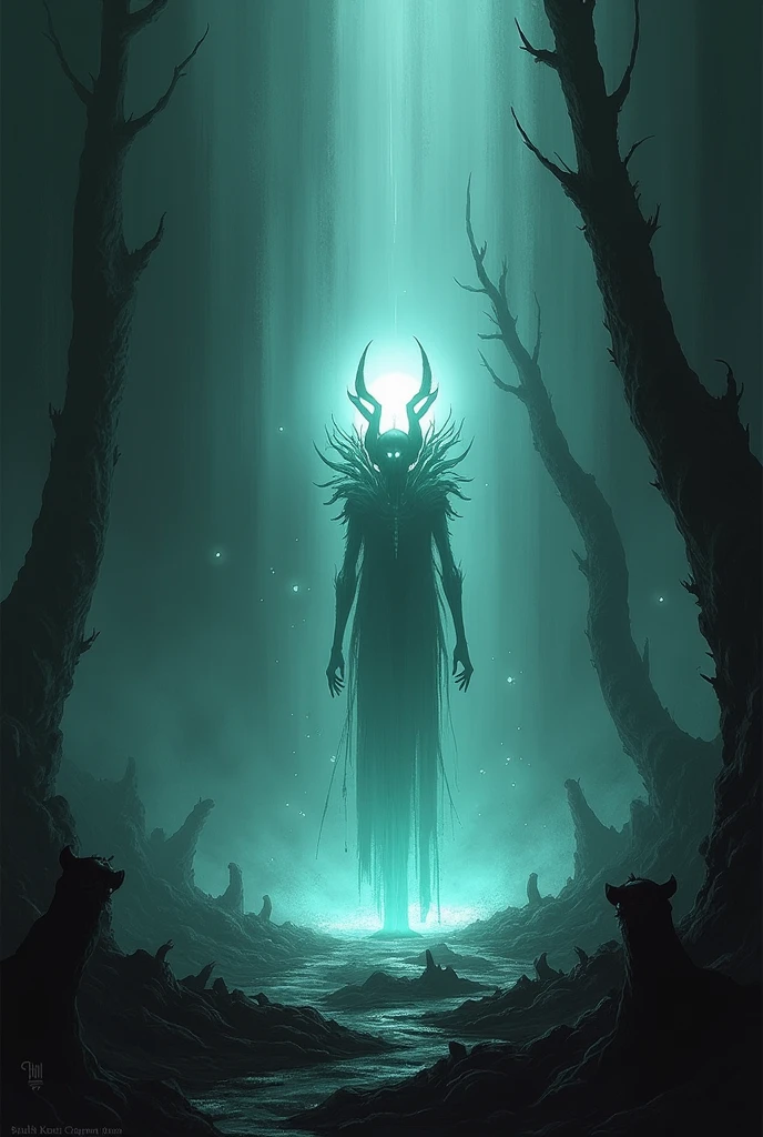 Radiance hollow knight dark fantasy sombre