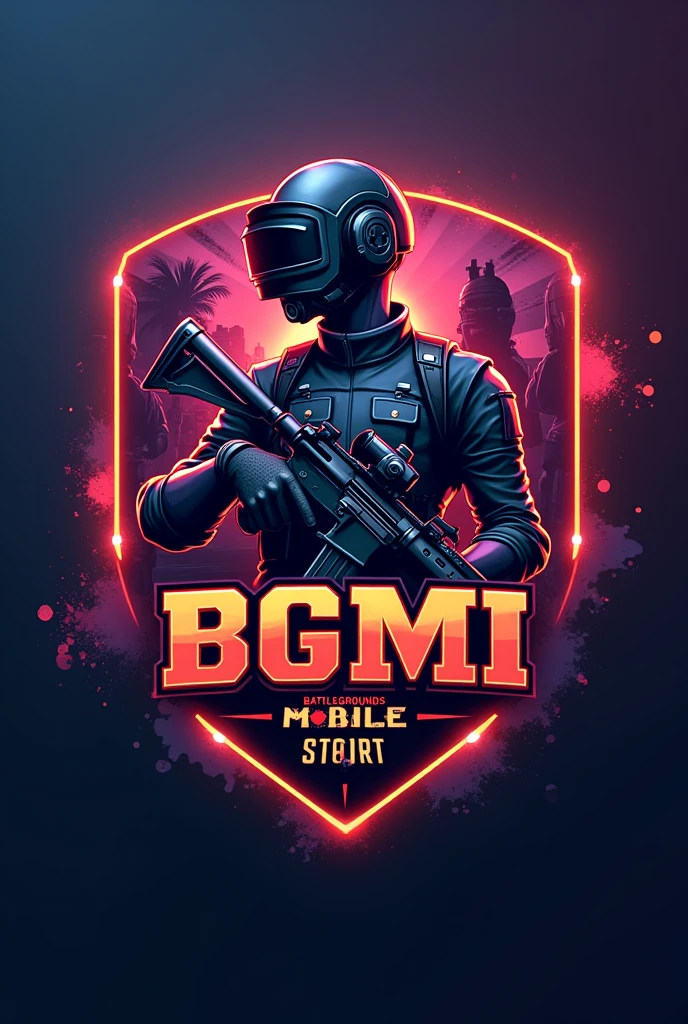 Logo for bgmi tournament 
