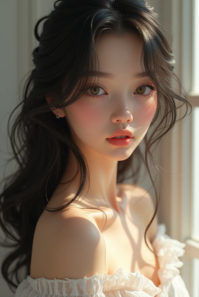 Image of a beautiful 3D girl